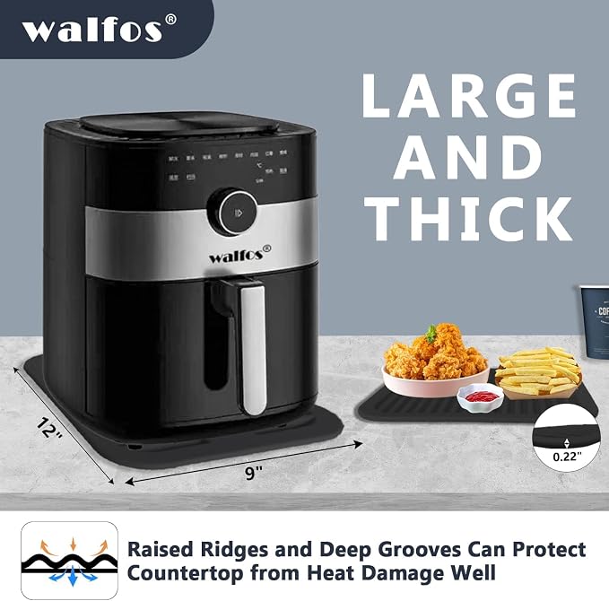 Walfos Silicone Trivets for Hot Pots and Pans