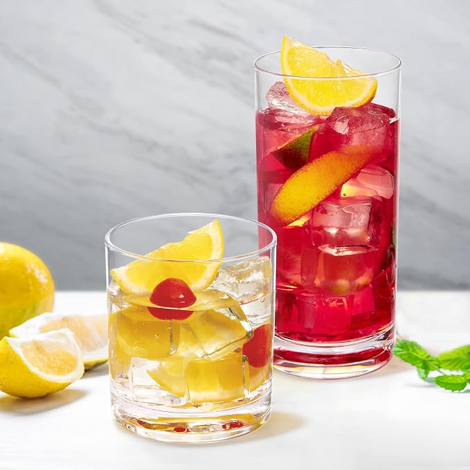 Amazing Abby - Probity - 12-Ounce and 16-Ounce Plastic Tumblers, Drinking