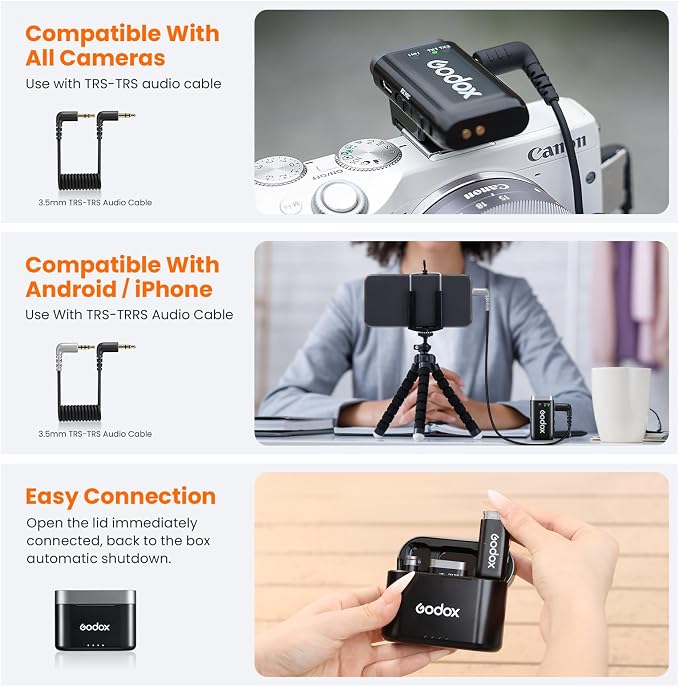 GODOX WEC KIT2 Wireless Microphone