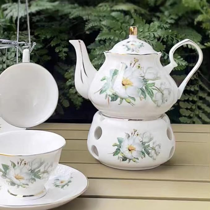 Ceramic Coffee Tea Gift Sets, European Luxury Tea Set, Suitable as A Gift