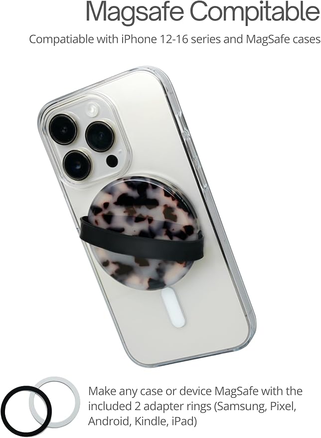Heesch Tortoise Magnetic Phone Grip Loopy