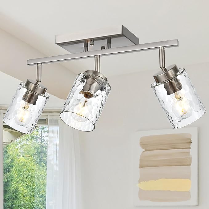 Track Ceiling Lighting, 3 Light Vanity Lights