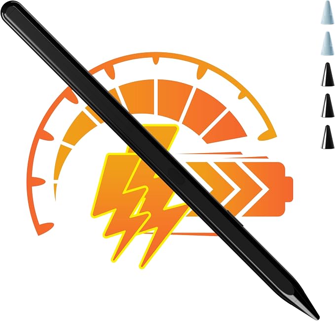 Stylus Pen for Apple iPad 11th&10th Generation, 3X Battery Life, USB-C Fast