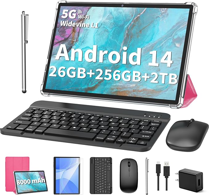 2025 Tablet, Android 14 Tablets 10 inch