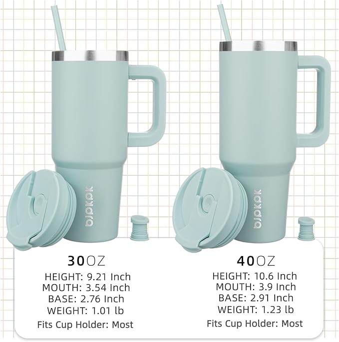 BJPKPK 40 oz Insulated Tumbler