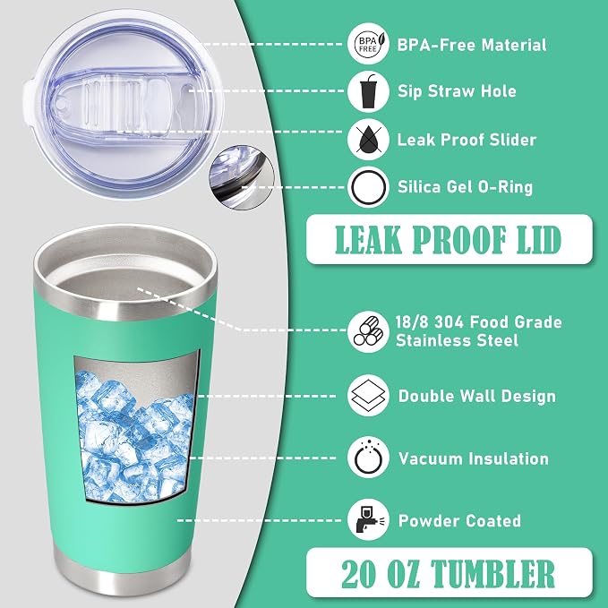 20oz Tumbler Insulated Coffee Tumblers