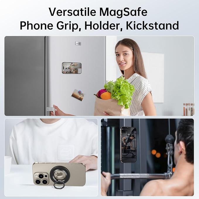 SYNCWIRE Upgraded Magnetic Phone Ring Holder