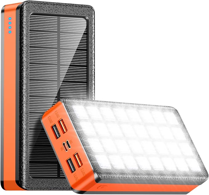 Solar Power Bank 66800mAh Portable Charger