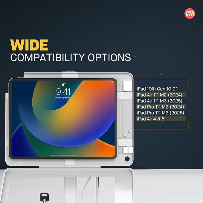 Dual Kiosk Stand – CTA Dual Security Kiosk Stand