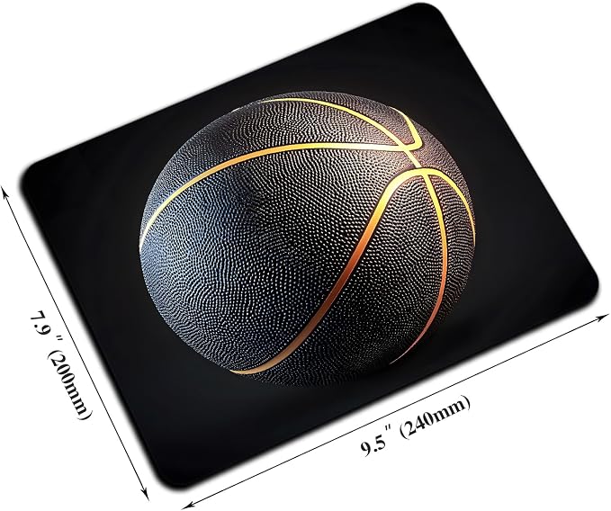 Mouse Pad, 9.5" x 7.9" Non-Slip Rubber Base Computer Mousepad