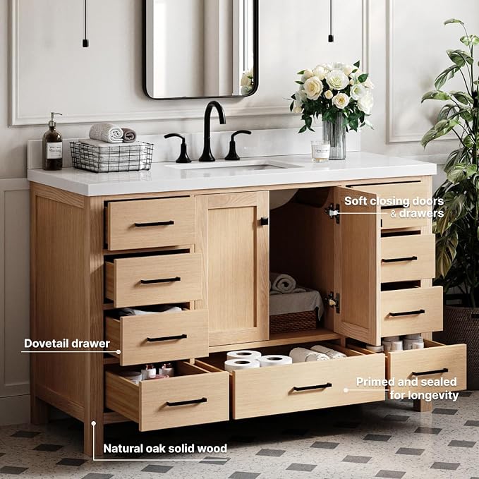 55'' Bathroom Vanity