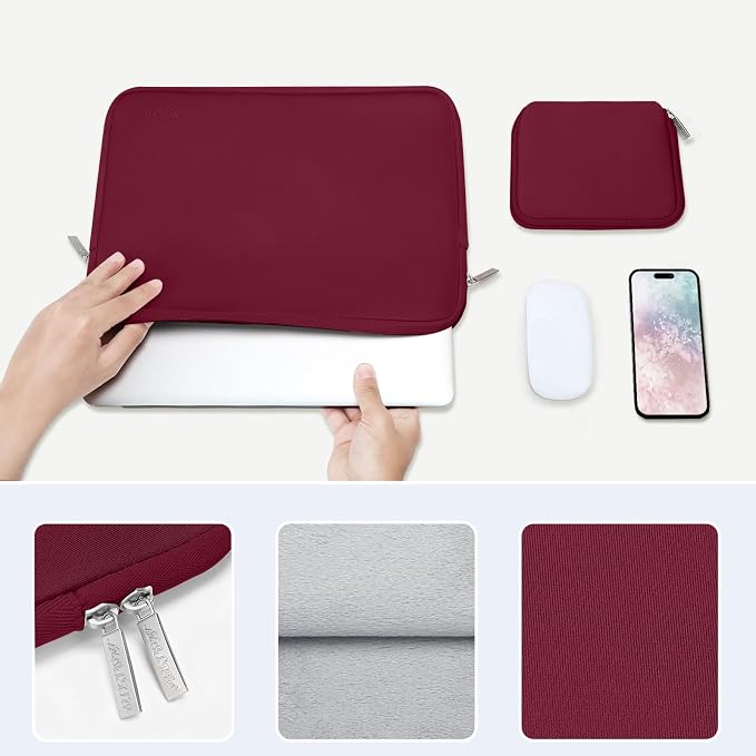 MOSISO Laptop Case 16 inch, 15-15.6 inch Laptop Sleeve Bag Compatible