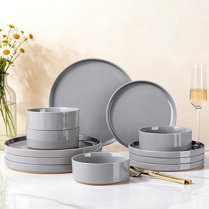 AmorArc Stoneware Dinnerware Sets