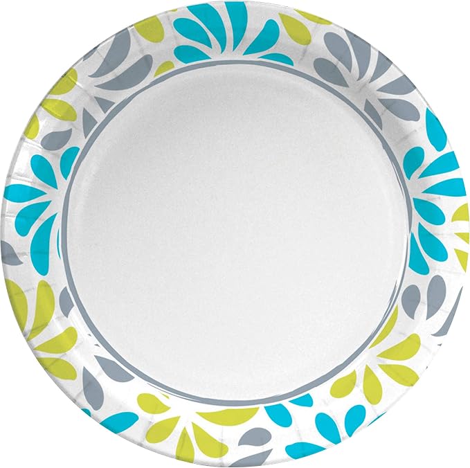 Genuine Joe Printed Paper Plates
