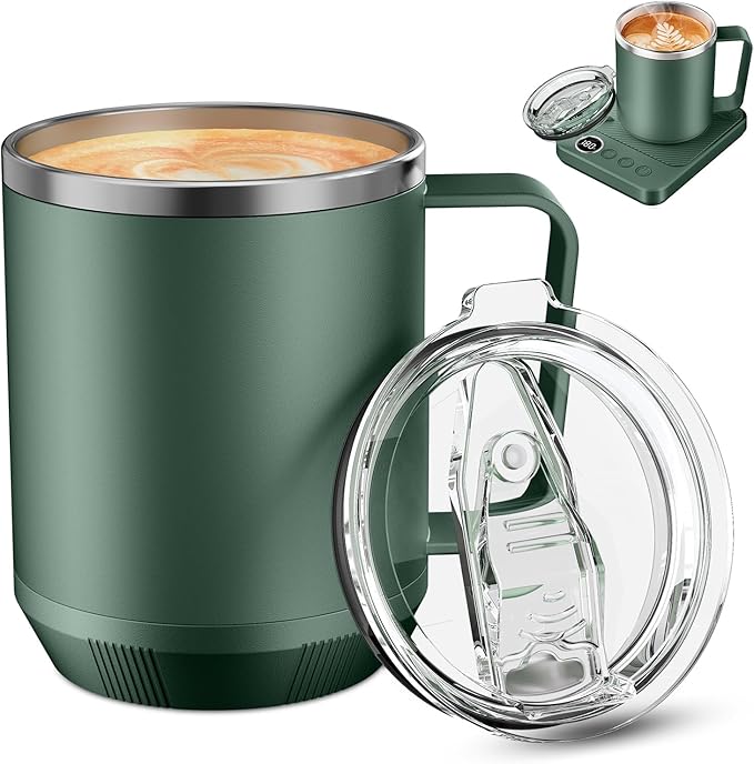 Felibeaco 16oz Heated Coffee Mug