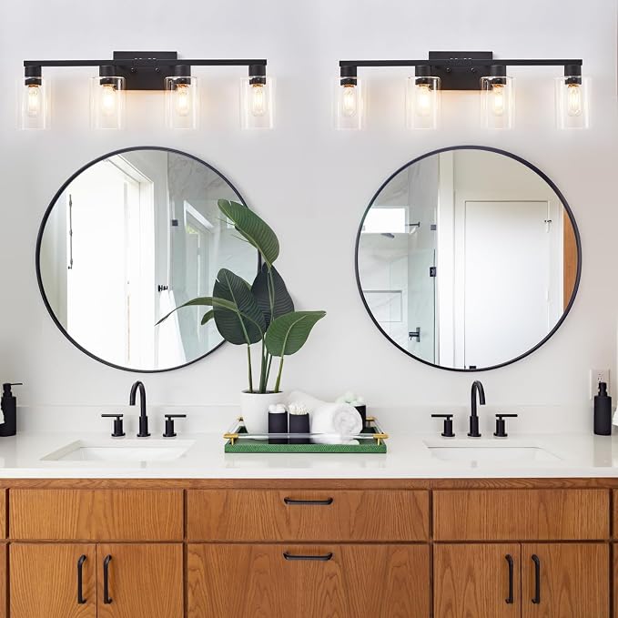 4 Light Bathroom Vanity Light Fixtures