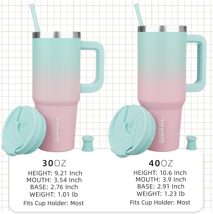 BJPKPK 40 oz Insulated Tumbler