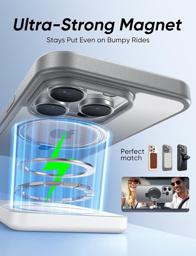 MAGIC JOHN 360° Rotatable Magnetic Invisible Stand