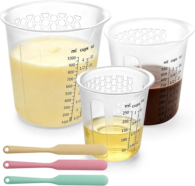 Palksky Silicone Measuring Cups Set