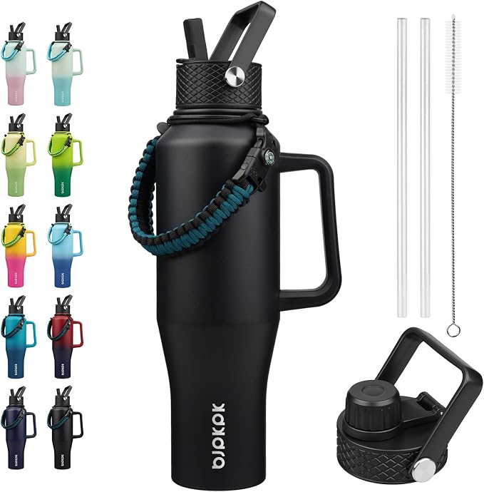 BJPKPK 40oz Insulated Water Bottle