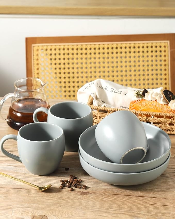 Coffee Mugs Set of 4, 16 oz Ceramic Coffee Cups