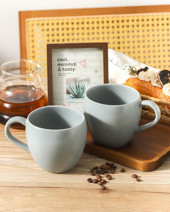 Coffee Mugs Set of 4, 16 oz Ceramic Coffee Cups