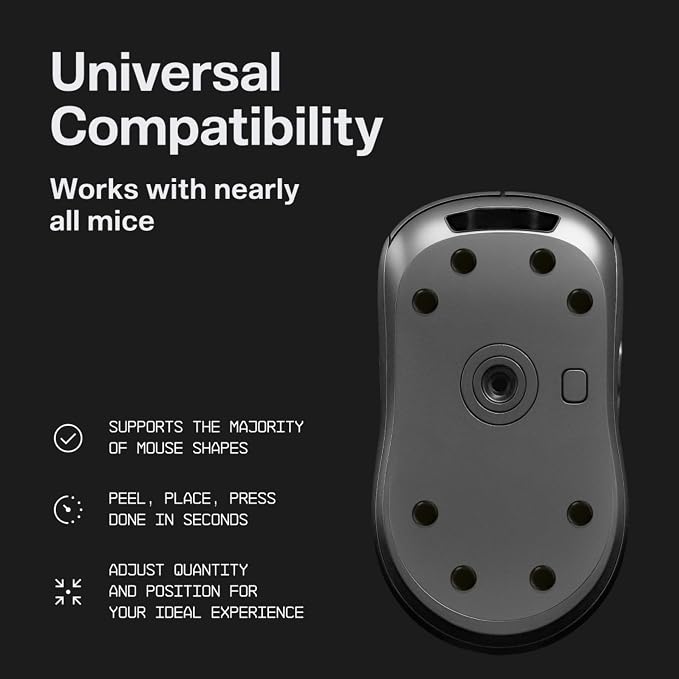 Wallhack PTFE Dot Mouse Skates | Premium Universal Skates