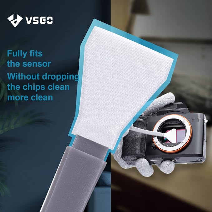 VSGO VS-S02-E APS-C Digital Camera Sensor Cleaning Kit Clean Swab × 10