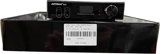 AIYIMA D03 Bluetooth 5.0 DAC Amplifier 150 Watt x 2 Stereo HiFi 2.1 CH Digital
