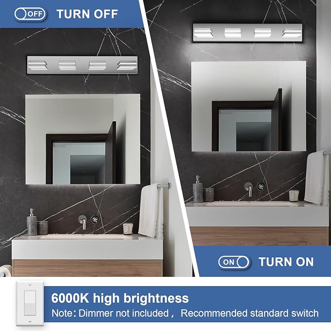 Modern LED Bathroom Lights Fixtures