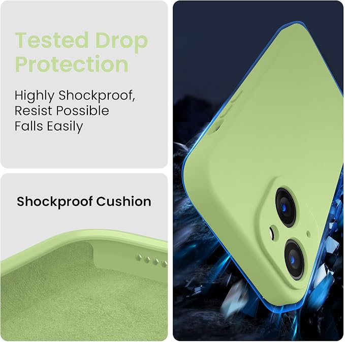 FireNova Designed for iPhone 14 Case, Silicone Upgraded Phone Case with
