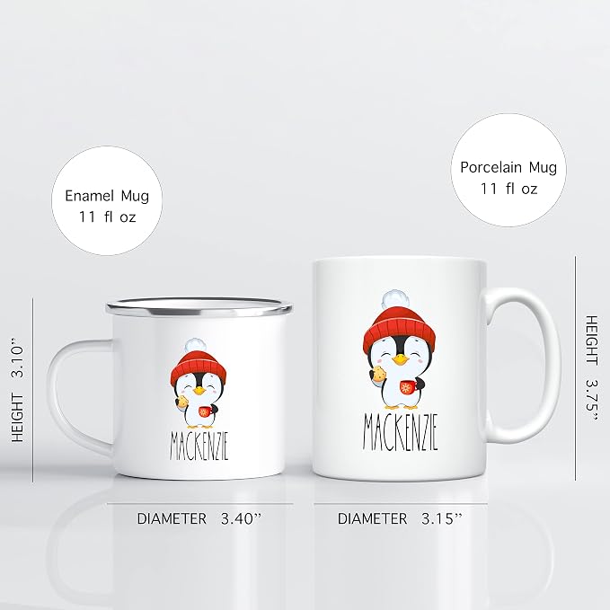 Personalized Mug for Kids, Girls | Customized Hot Chocolate, Coffee & Milk Cup