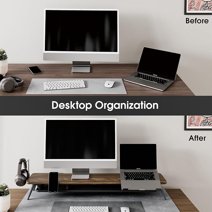 Fenge Dual Monitor Stand, Monitor Riser