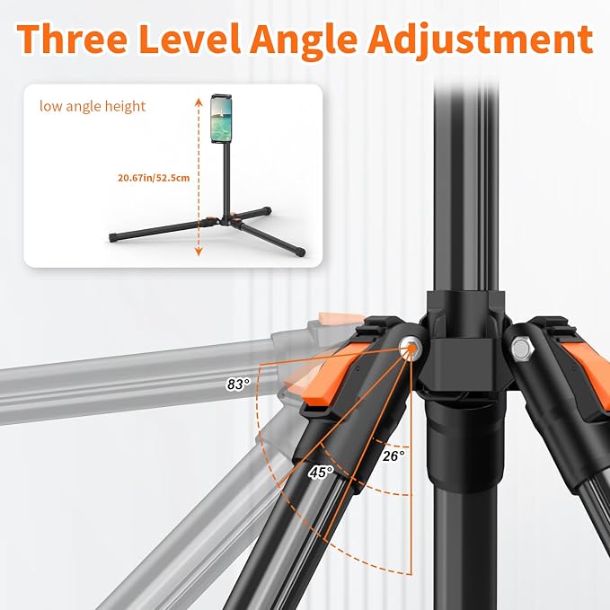 XXZU 72in Tablet Floor Stand Tripod, Tablet Stand Floor
