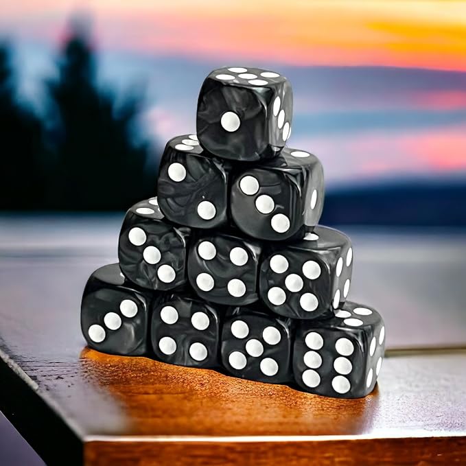 Luck Lab 10 Piece D6 Dice Pack