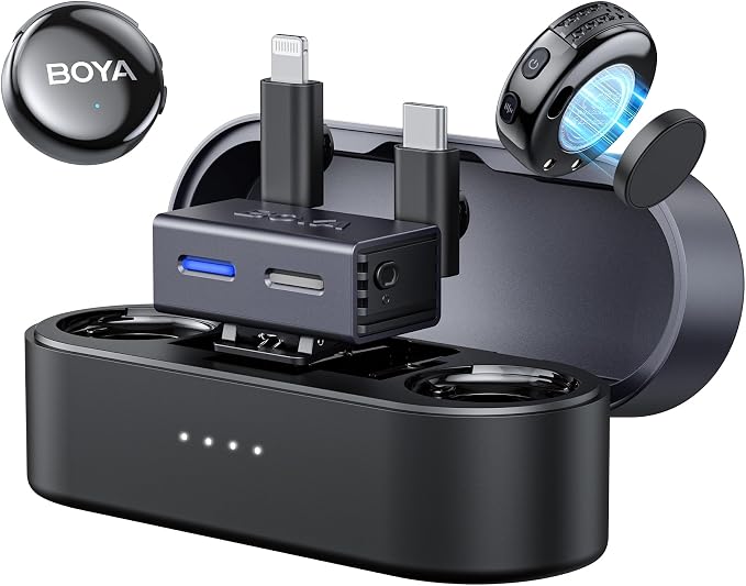 BOYA BOYALINK 3 Wireless Lavalier Microphone