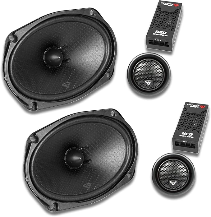 CERWIN-VEGA! HED 2025 Edition – 6" x9” 2-Way Coaxial Full Range Speaker System-
