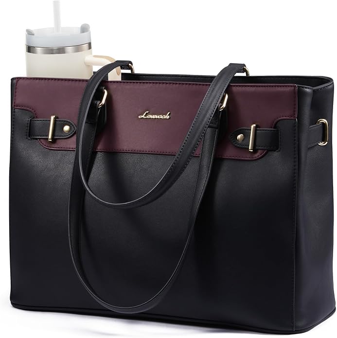 LOVEVOOK Laptop Tote Bag for Women Work, Teacher Tote Bag