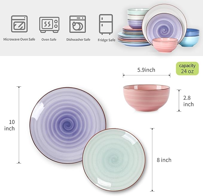 Selamica Ceramic Dinnerware Sets