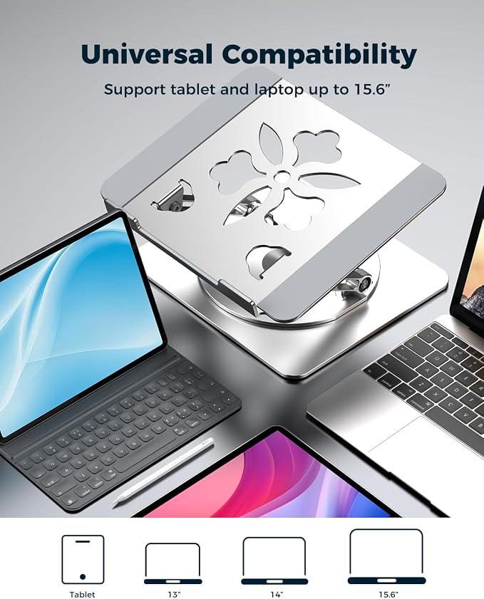 Adjustable Laptop Stand for Desk