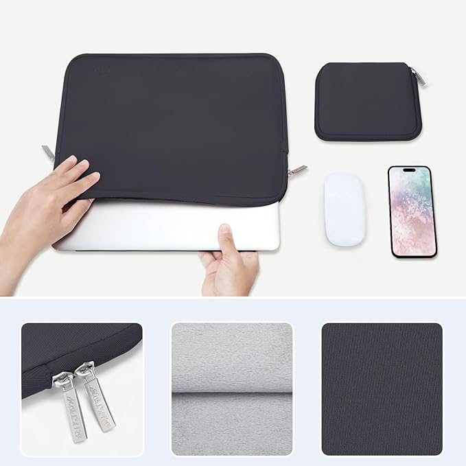 MOSISO Laptop Case 13.3 inch, 13-13.3 inch Laptop Sleeve Bag Compatible