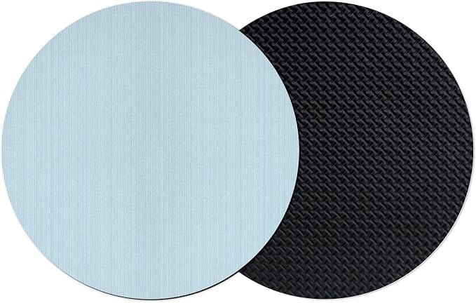 Sky Blue Thin Lines Coasters Set of 2, Absorbent Coasters