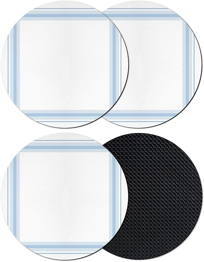 Modern Minimalist Art Coasters Set of 4 Absorbent Coasters