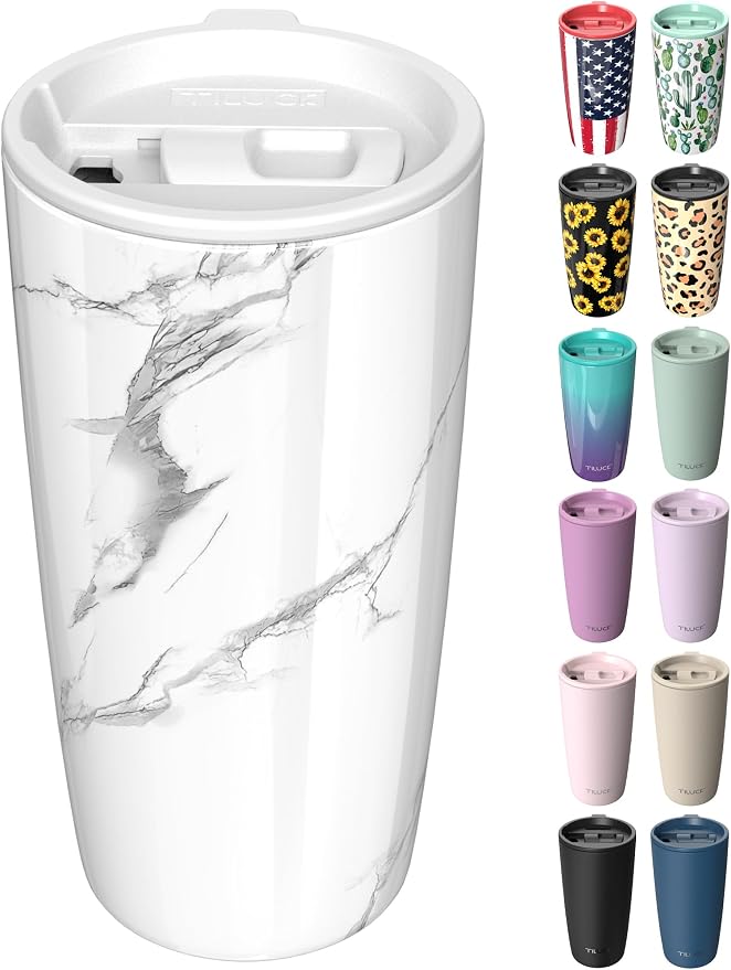 TILUCK 20 oz Insulated Coffee Tumbler