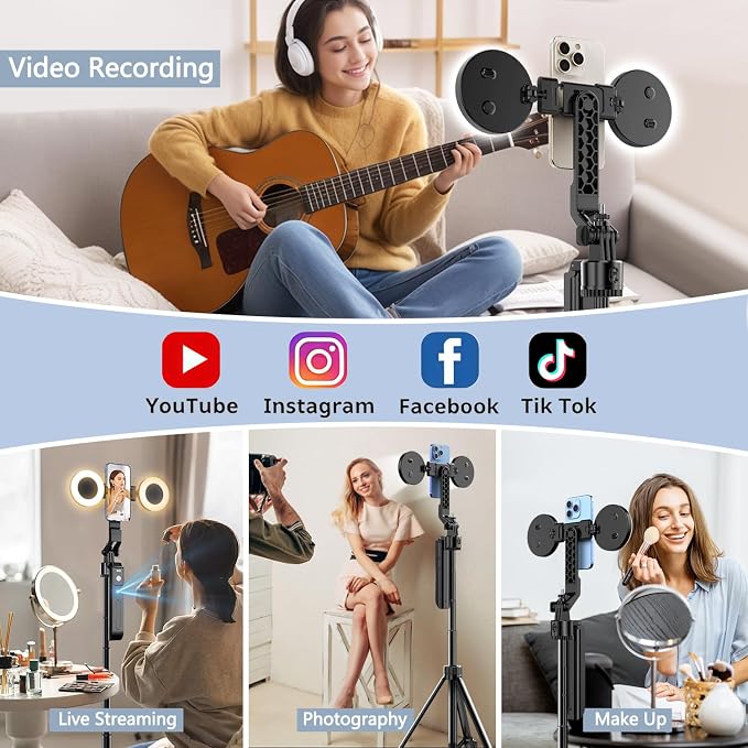 70.9" Auto Face Tracking Tripod 360° Rotation