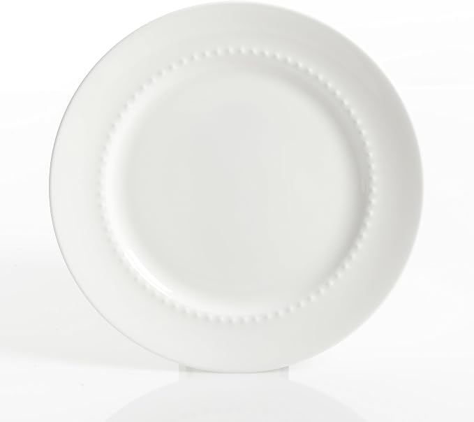 Gibson Elite Embossed Bone China 16-Piece Double Bowl Dinnerware Set, Service