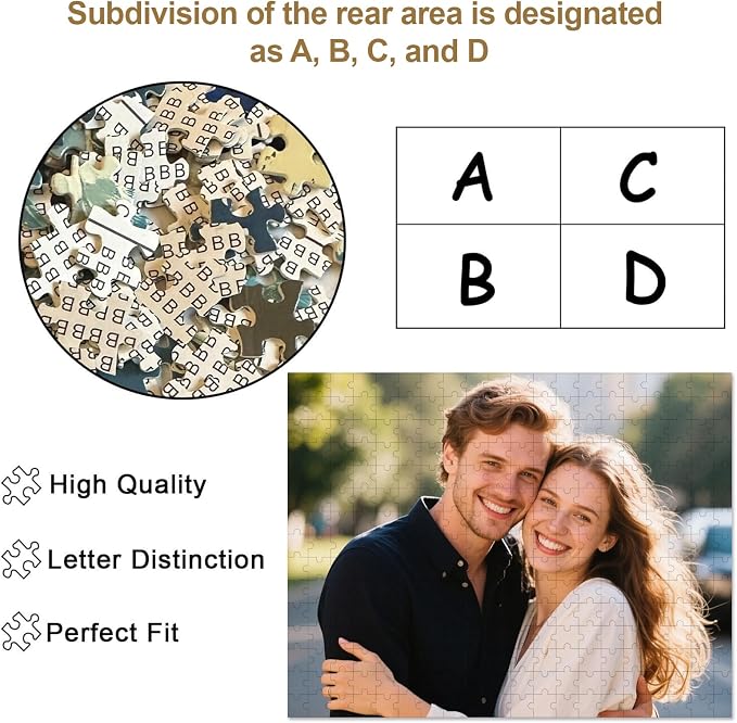 Personalized Photo Puzzle with Glossy Finish – Custom Jigsaw Puzzle