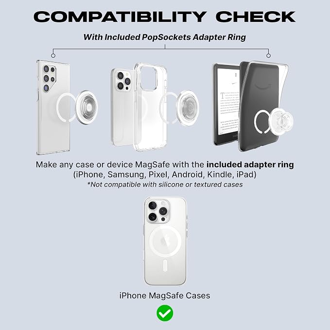 PopSockets Kick-Out Grip for MagSafe, Phone Grip