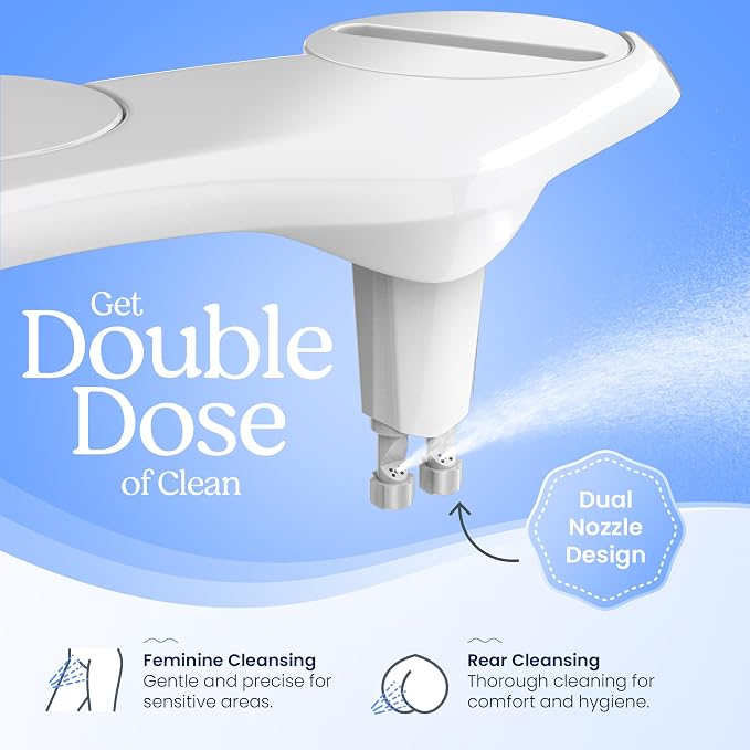 Bidet Attachment for Toilet Seat