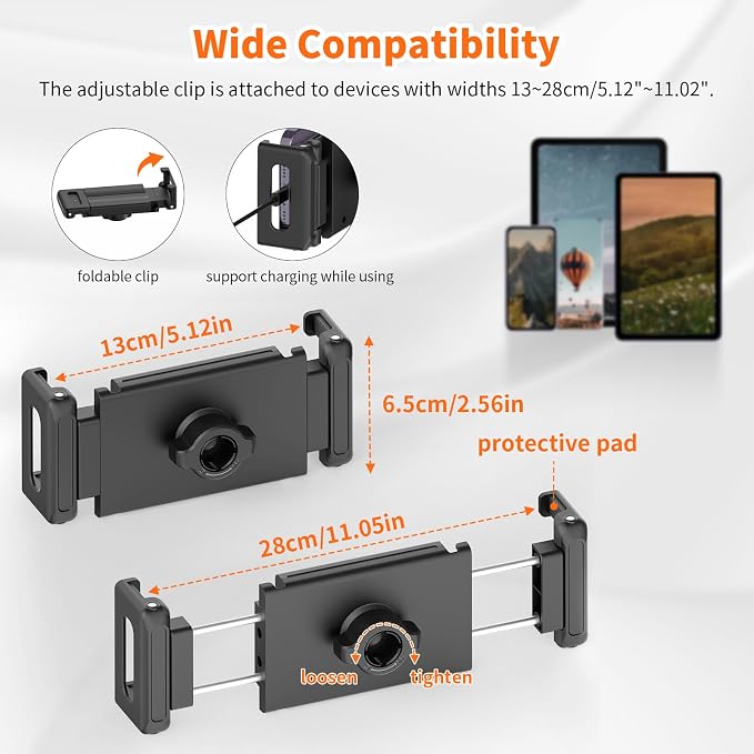 XXZU 72in Tablet Floor Stand Tripod, Tablet Stand Floor